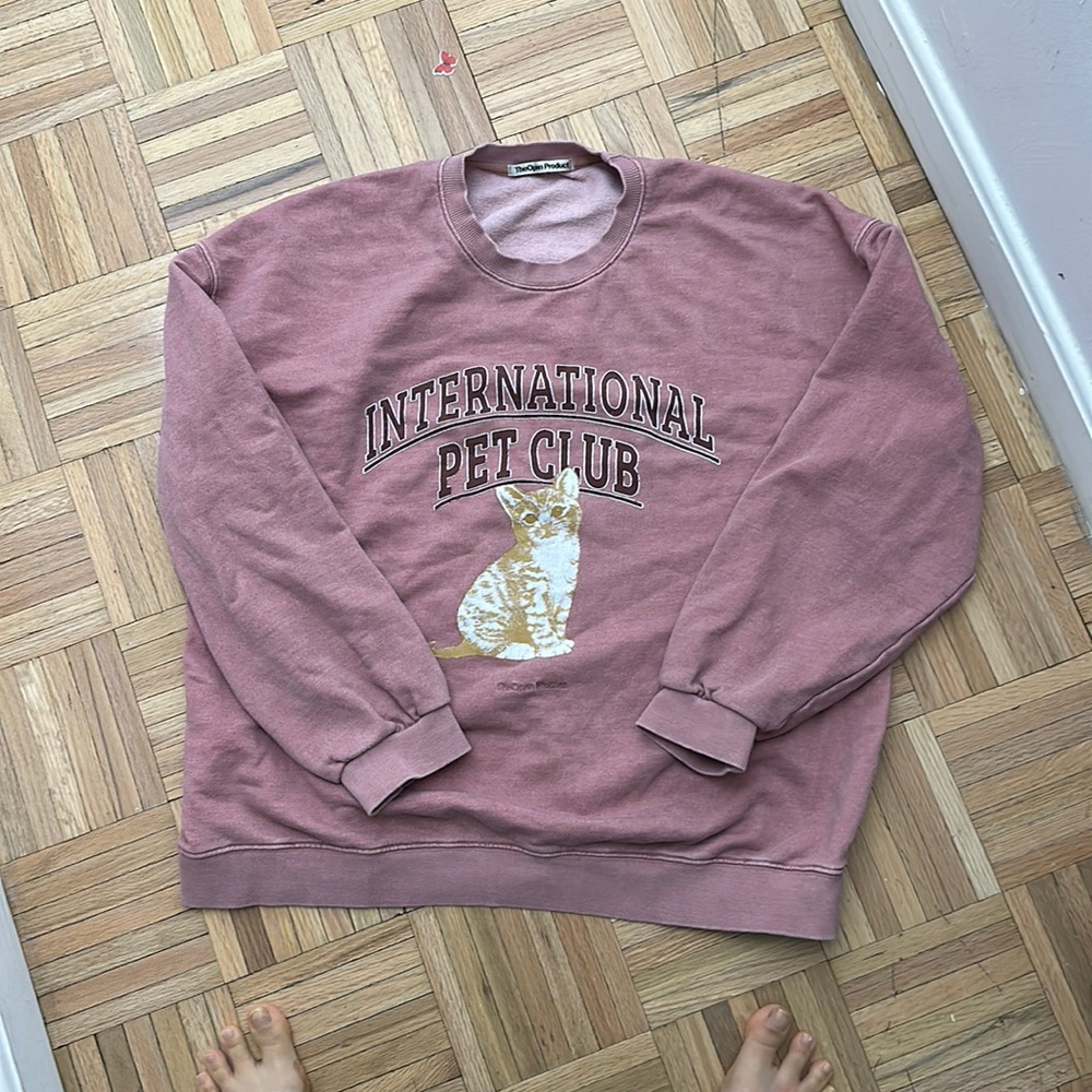 The open product sweatshirts
